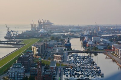 bremenports und Wirtschaftsförderung Bremerhaven reichen Förderanträge ein | © BIS/Wolfhard Scheer