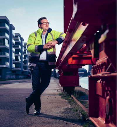 Der Hausmeister im Windpark | © Marcel Couvé