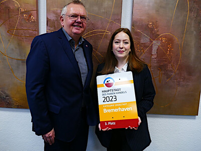 Fairer Handel bringt Bremerhaven Bundespreis | © Helmut Stapel Fairer Handel bringt Bremerhaven Bundespreis | © Helmut Stapel