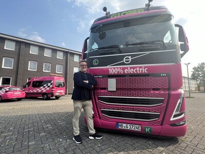 Innovative Zugmaschine mit Zero-Emission | © Stop press/Helmut Stapel