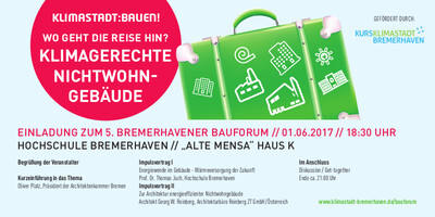 Klimagerechte Nichtwohngebäude | © Klimastadt Bremerhaven