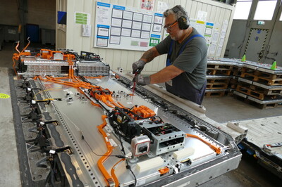 Mit Batterie-Recycling auf den Weltmarkt | © Helmut Stapel