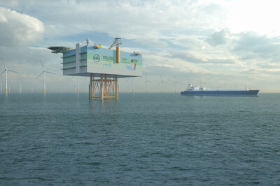 Saubere Energie aus dem „Entenschnabel" | © WFB/NorthH2 Saubere Energie aus dem „Entenschnabel“ | © WFB/NorthH2